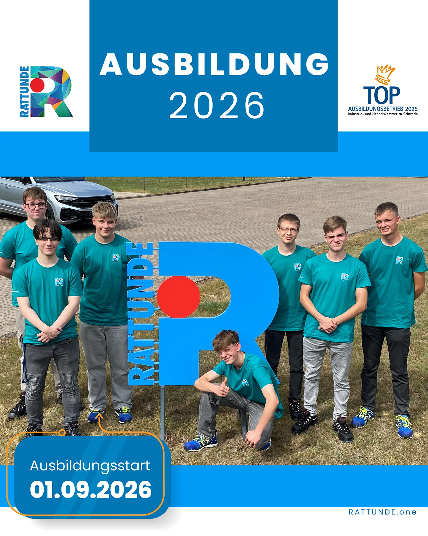 Azubi werden bei der Rattunde AG 2026