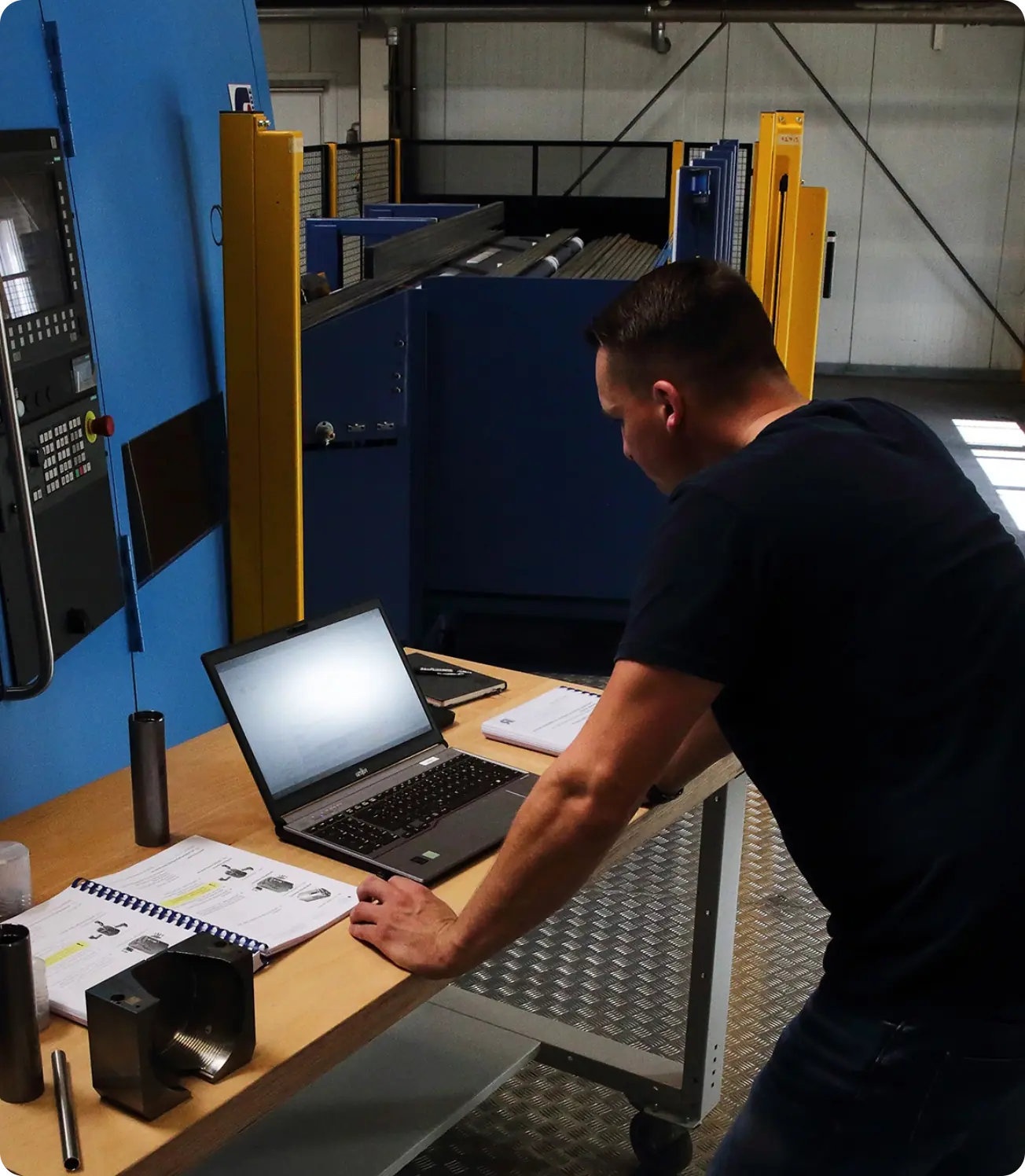 Il dipendente gestisce il sistema