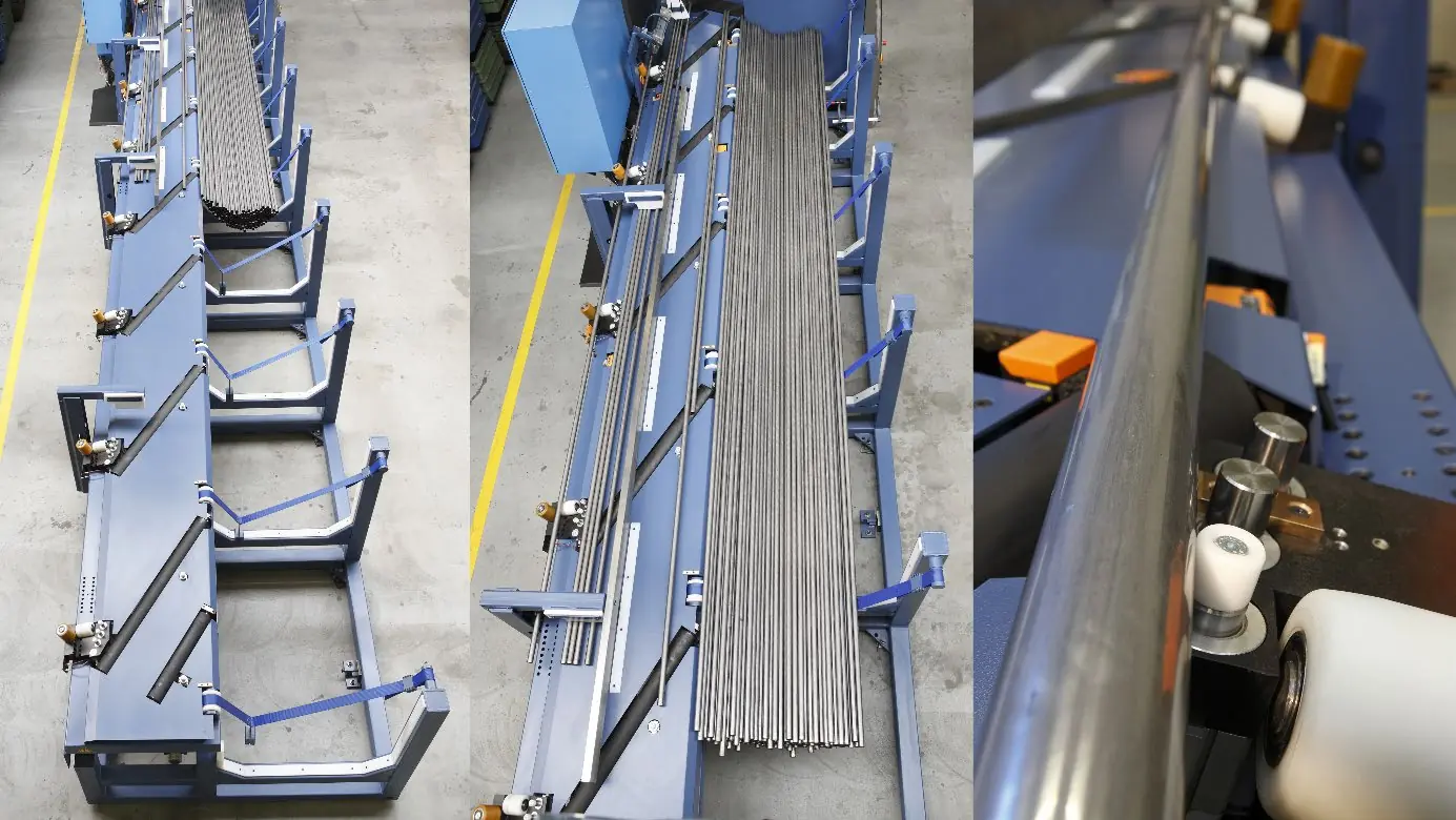 Rohre in der Verarbeitung Peripherie Rattunde AG