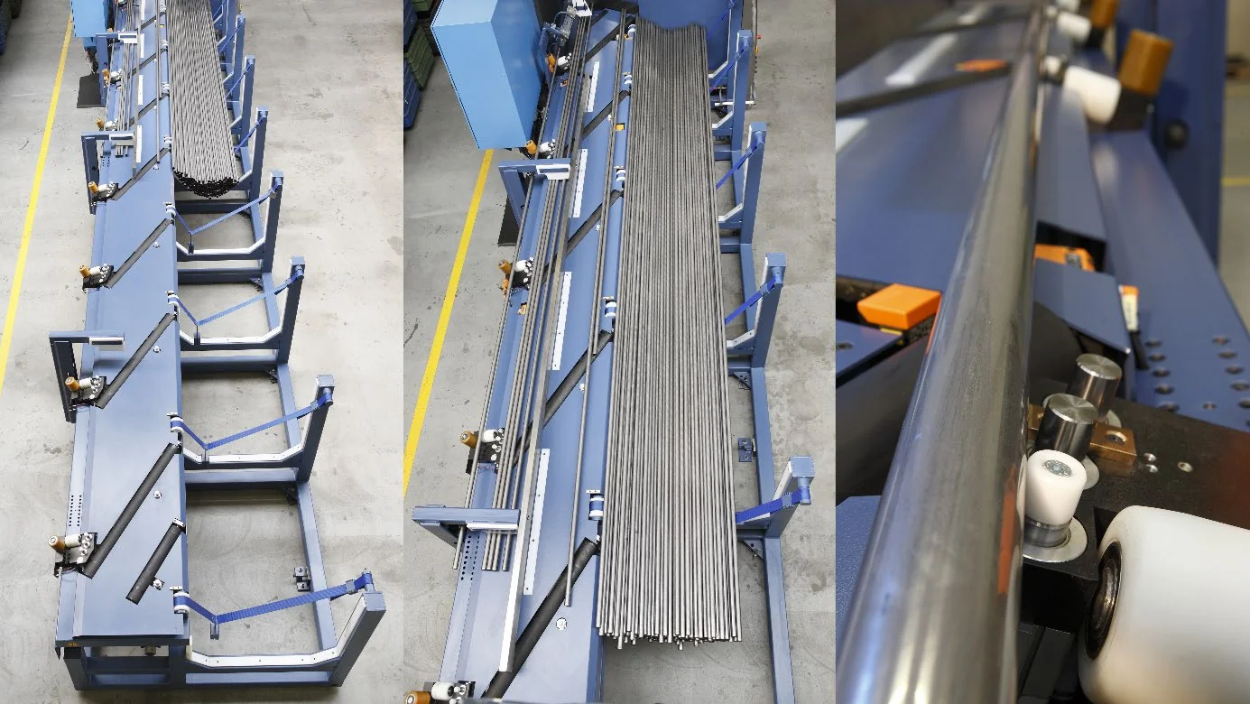 Rohre in der Verarbeitung Peripherie Rattunde AG